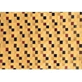 thumbnail image 1 of Ahgly Company Indoor Rectangle Abstract Brown Modern Area Rugs, 8' x 10', 1 of 4