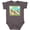 Charcoal Grey, variant on Inktastic I'm Two Farm Animals Wearing Birthday Party Hats Boys or Girls Baby Bodysuit