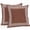 Dark Brown, variant on Turquoise Geometric Throw Pillow Covers 24x24 Inch Set of 2, White Greek Key Design Burlap Modern Art Waterproof Outdoor Pillow Covers, Decorative Cushion Pillowcases for Couch, Sofa, Bed, Patio