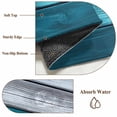 thumbnail image 6 of 6'x9' Area Rugs, Farmhouse Aqua Blue Grey Indoor Outdoor Area Rug for Living Room Bedroom, Country Vintage Wooden Washable Bathroom Rugs Kitchen Floor Carpet Mats Home Decor Aesthetic, 6 of 8