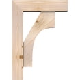 thumbnail image 3 of Ekena Millwork 7 1/2"W x 28"D x 40"H Westlake Block Smooth Bracket w/ Offset Brace, Douglas Fir, 3 of 25