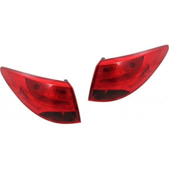 CarLights360: For Hyundai Tucson Tail Light 2010 11 12 13 14 2015 Pair Driver and Passenger Side DOT Certified For HY2804118 | HY2805118