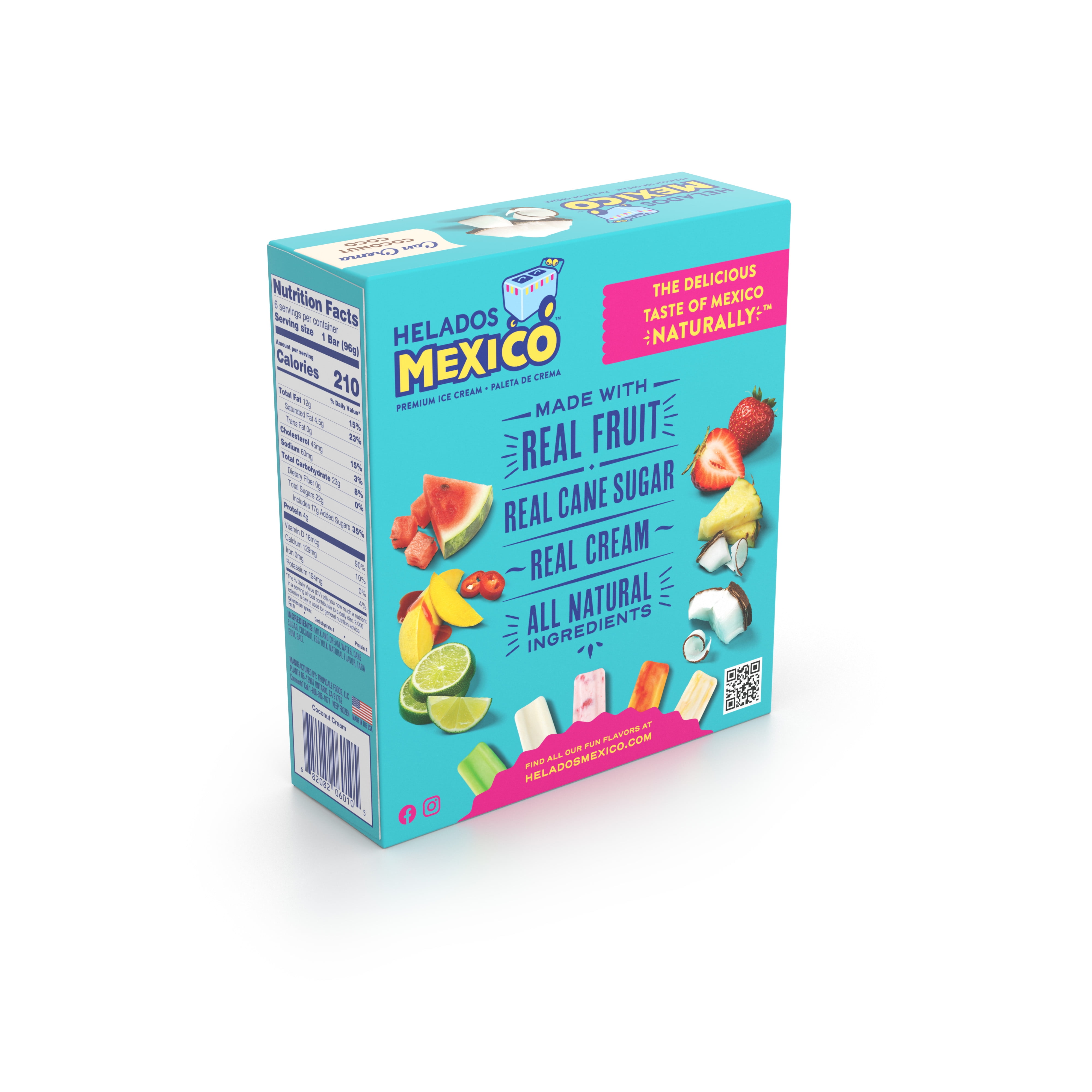 Helados Mexico Coco Coconut Premium Ice Cream Bars 18 Fl Oz 6 Count Walmart Com Walmart Com Helados Mexico Coco Coconut Premium Ice Cream Bars 18 Fl Oz 6 Count Walmart Com Walmart Com