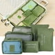 thumbnail image 3 of Bolsa de almacenamiento de viaje para viajes Cremallera bidireccional y costuras para viajes Almacenamiento de ropa Calcetines Verde Khall Tendencias, 3 of 6