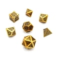 thumbnail image 2 of Alchemist Metals: Gold - Metal RPG Dice Set, 2 of 3