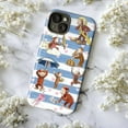 thumbnail image 6 of Curious Monkey Cute Adventure Phone Case – Fun Baking, Reading & Travel Phone Cover for iPhone 16 15 14 13 12 11 Pro Max Plus Mini, 6 of 6