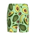 thumbnail image 2 of Lsque Avocado With Seeds Mens Sleep Pajama Shorts,Short Pajama Pants, Cotton Ultra-Soft Knit-4X-Large, 2 of 9