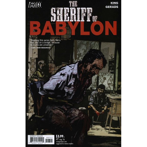 Sheriff Of Babylon, The #7 VF ; DC Comic Book