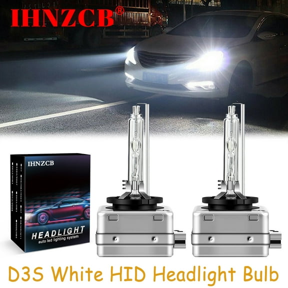 IHNZCB for Lincoln Navigator 2007-2017 6000k White Front Hid Xenon Headlight Bulb Set 2,Y020