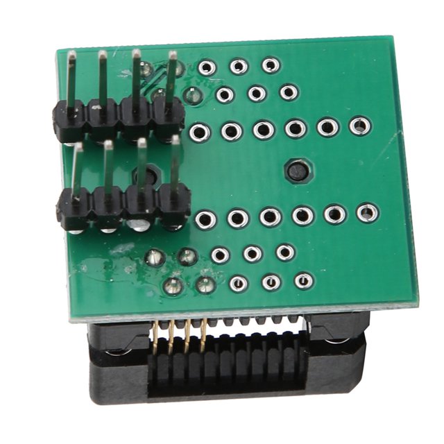 Módulo convertidor de zócalo adaptador Ticfox 200 mil 150 mil para chip SOP8 a DIP8