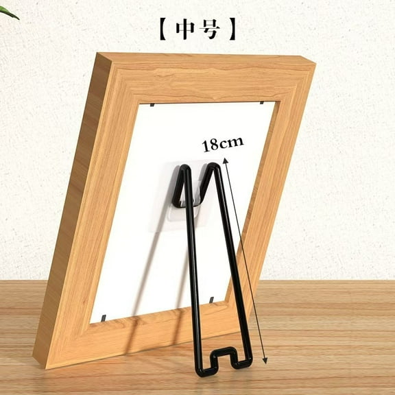QIDITONG Adhesive Easel Back Black Metal Picture Frame Easel Back Stand Self Stick Easel Back Supports For Photo Paintings Display