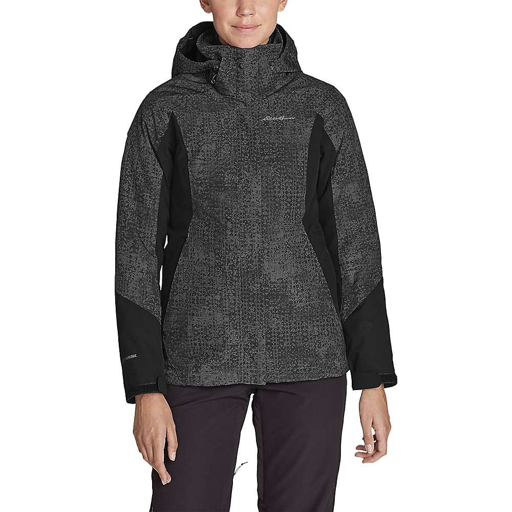 Eddie Bauer Women's Powder Search 2.0 3-in1 Jacket, Size: XS, Gray