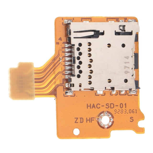 Reemplazo de la placa del lector de tarjetas con ranura para tarjeta de memoria micro para la consola Nintendo Switch NS