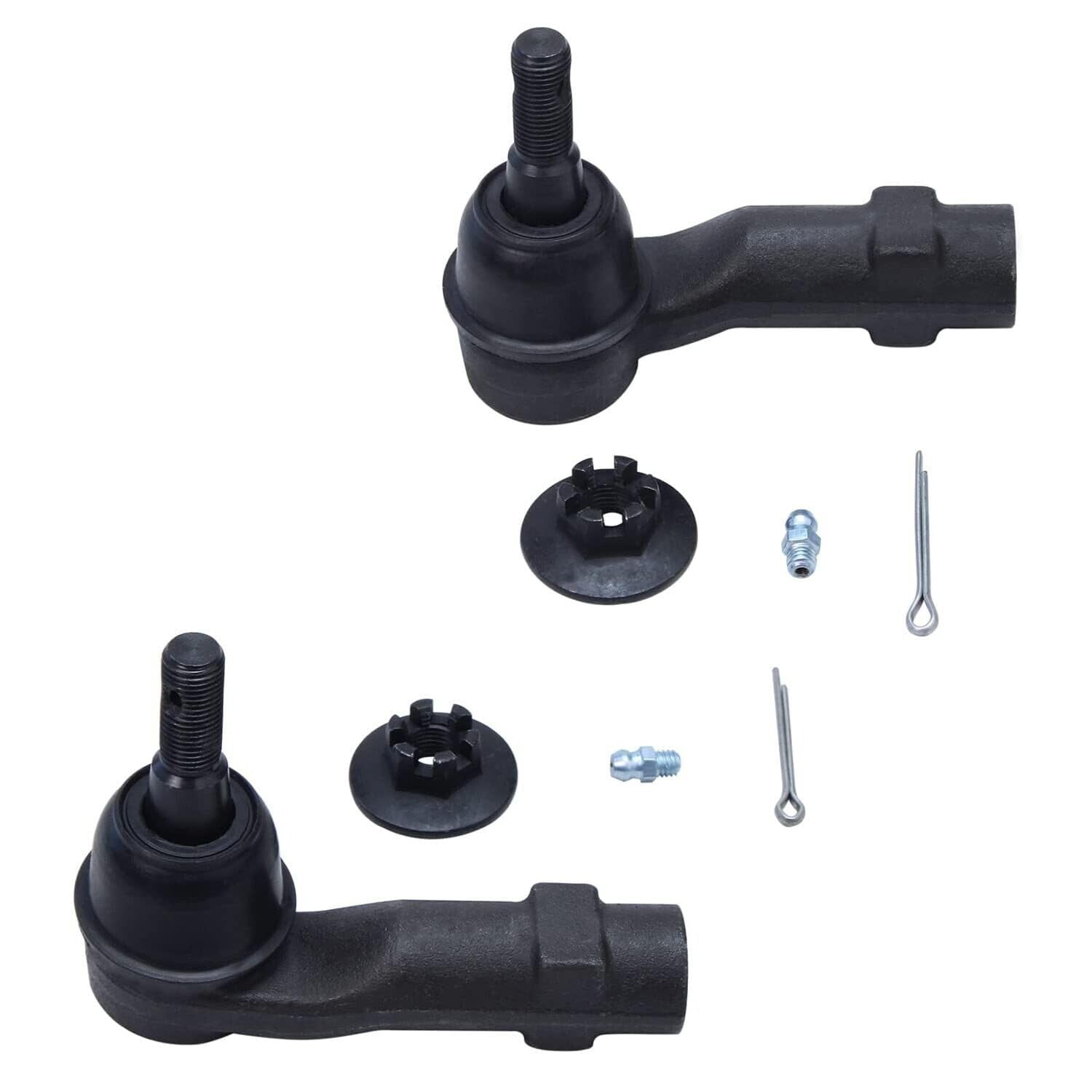 Detroit Axle - 12pc Suspension Kit for 2013-2016 Dodge Dart 2014 2015, 2 Ready Struts, 2 Lower Control Arms w/Ball Joints, 4 Inner & Outer Tie Rods 2 Sway Bars 2 Boots Replacement