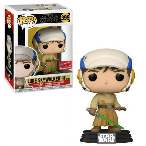 Funko Pop! Star Wars - Luke Skywalker Jedi Training #399 - 2020 Comic Con Exclusive