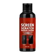 30g Screen Scratch Repair Paste Kit Electronic Screen Polish Care with Sponge, Gentle Scratch Remover Polish for Phone Tablet Laptop Screen, Portable DIY Screen Repair Kit