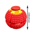 thumbnail image 3 of TOYOUME Rotating Fidget Ball Multi-Functional Press Fidget Stress Relief Ball Textured Massage Sensory Fidget Toy For Kids Adults, Red, 3 of 6
