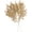 (Tall) Golden Leaves - 2pcs, variant on Artificial Golden Babysbreath Plants, Fake Baby Breath Plant - Gold 2 Pack, Plastic Gypsophila Flower Bushes Faux Shrubs Indoor Outdoor Planter Vase Filler Home Garden Decor for Christmas Decoration