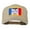 Khaki, variant on Middle State Iowa Embroidered Patch Cap - Navy OSFM