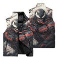 thumbnail image 3 of Chaqueta sin mangas con diseño de superhéroe de Marvel Venom en 3D para hombre, abrigo cálido para deportes al aire libre y ocio, chaqueta informal con cuello alto para hombre, cortavientos, 3 of 4