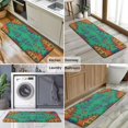 thumbnail image 6 of Symmetric Geometric Pattern Kitchen Rug Mat,Kitchen Runner Rugs Non Skid Washable,Decorative Kitchen Floor Mats for Kitchen,Sink,Laundry,17"x47.2", 6 of 7