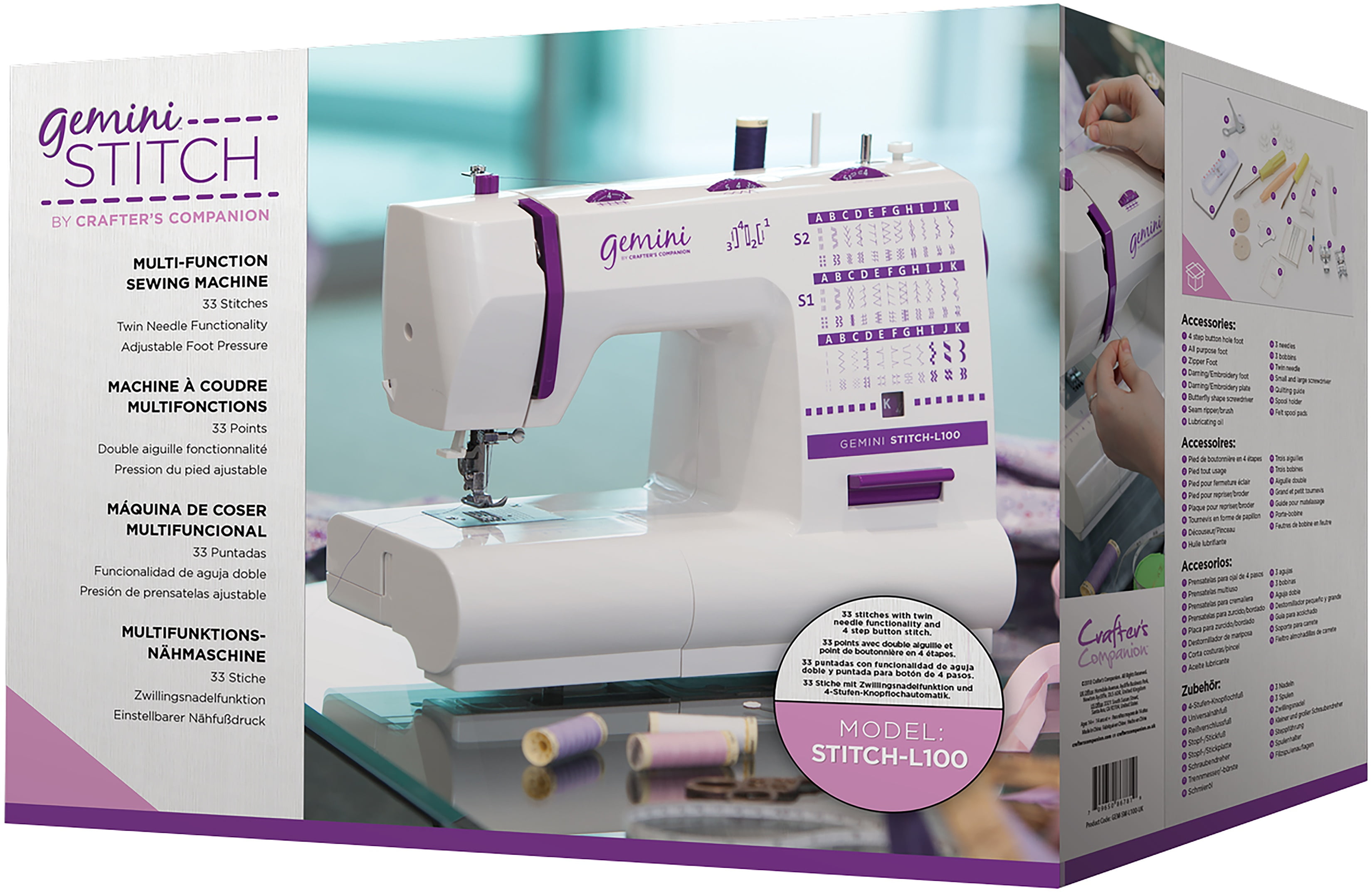 Gemini Stitch Sewing Machine (North American Version) Walmart Canada