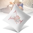thumbnail image 1 of Funda de almohada con letras, funda de cojín con letras del alfabeto inglés, funda de cojín para la cintura, hecha a medida para la perfección, 1 of 7