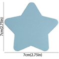 thumbnail image 3 of Sticky Notes Star Shaped - 10 Pads 76x76mm Self Stick Post Memo Cute Mixed Color, 3 of 5