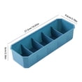 thumbnail image 2 of Boreal Craft Sock Storage Storage Artifact Drawer Division Arrangement Separation Household Grid Kitchen Organization Wire Racks Song Holder Kitchen in Dish Drainer Disk Rack Tray Dish Racks Drying, 2 of 3