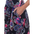 thumbnail image 5 of Women's Floral Flared Midi Skirt, 5 of 5