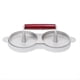thumbnail image 1 of Prensa Doble para Hamburguesas, Máquina para Hacer Hamburguesas de Aleación de Aluminio con Manejar de Madera, Prensa para Carne, Máquina para Hacer Hamburguesas Redonda, 1 of 5