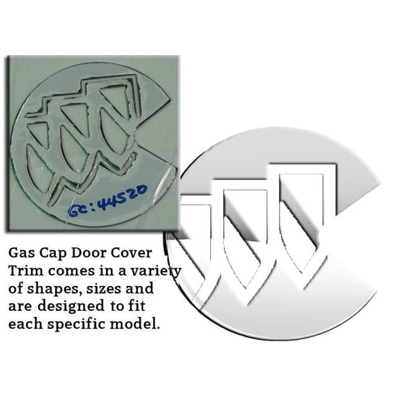 Stainless Gas Cap Door Trim 1Pc Fits 2004-2007 Buick Rainier GC44520 QAA