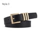 thumbnail image 3 of PU Leather Belt For Women Square Buckle Pin Buckle Jeans Black Belt Chic Luxury Ladies Vintage Strap Female Waistband, 3 of 5