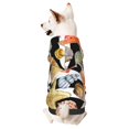 thumbnail image 1 of Fotbe Sea Shell Sudadera con Estampado para Perros Pequeños – Suéter con Capucha para Mascotas, Tela Suave de Forro Polar con Bolsillo-Small, 1 of 7