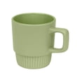 thumbnail image 2 of Paquete con 36 piezas de Taza de cerámica con base texturizada verde 11.7 x 9.2 x 8.4, 2 of 4