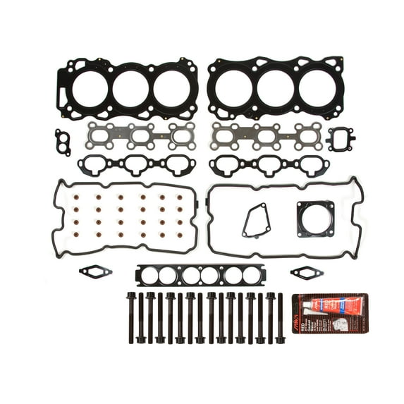 Evergreen HSHB3033 Head Gasket Set Head Bolts Fit 01-04 Nissan Pathfinder Infiniti QX4 3.5 DOHC VQ35DE