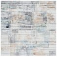 thumbnail image 2 of SAFAVIEH Bel Air Soho Abstract Area Rug, Dark Gray/Gold, 6'7" x 6'7" Square, 2 of 11