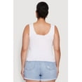 thumbnail image 5 of Womens Plus Size Scoop Neck Tank Top, 5 of 5