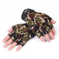 thumbnail image 2 of Guantes de medio dedo para exteriores, finos, para hombre, para conducir, tácticos, fitness, deportes, 2 of 6