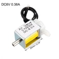 thumbnail image 2 of Válvula solenoide miniatura Uxcell 2 posiciones 3 vías DC 6V 0.38A, 2 of 4