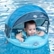 thumbnail image 5 of Flota de natación para bebés HECCEI Mambobaby, no inflable, con toldo, 5 of 7
