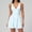 Light Blue, variant on PISONIC Deep V-Neck Tennis Dress with Built in Shorts and Bra Athletic Dress for Women Summer Golf Workout Dress with Pockets