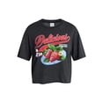 thumbnail image 5 of No Boundaries Boxy Cropped Graphic Tee, Women's XXS-XXL, 5 of 5