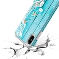thumbnail image 3 of Kaesar Slim Hybrid Dual Layer Graphic Fashion Cell Phone Case for Apple iPhone Xs Max, Starfish, 3 of 5