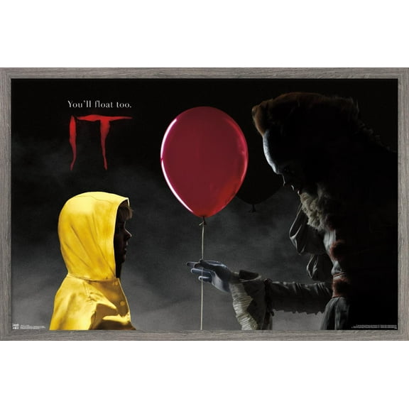 IT - Profiles Wall Poster, 14.725" x 22.375", Framed