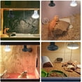 thumbnail image 4 of SUTENGDA 1Pcs 50W Reptile Heat Lamp  Pet Infrared Ceramic Heater Emitter Appliances Lamp  for Amphibian Pet Brooder Coop  Lizard  Turtle  Snake  Terrarium Incubating Chicken, 4 of 8