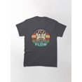 thumbnail image 2 of Vintage Go With The Flow Otter Shirt, Cute Sea Animals Graphic Tee, Ocean Animal Shirt, Marine Life Nature Lover Gift, Coastal Aesthetic Tee T-Shirt Sizes S-5Xl, 2 of 5