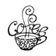 thumbnail image 1 of Placa de metal con letras para cafetería, letrero colgante para pared, ideal para cocina, estilo rústico. 25x28CM, 1 of 8