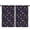 Sun and Moon, variant on Sun and Moon Gothic Pattern Insulated Teens Curtains Set Of 2, Bedroom Essentials, Toddler Room Decor 52"x84"