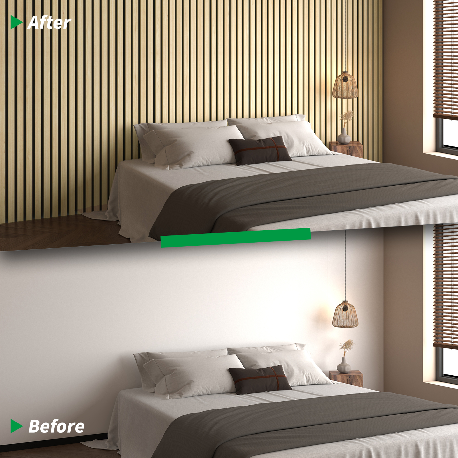 20Pcs 24" x 12" Wood Slat Acoustic Wall Paneling for Modern Interior wall Decor,MDF Accent Wooden Wall Panels,40 Sq.ft,Oak